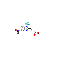苯并咪唑-丁酸乙酯(C14H17N3O4),CAS 1286893-94-4,「源叶」M71750407-25mg