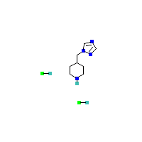 三唑-哌啶二盐酸盐(C8H16Cl2N4),CAS 1351659-05-6,「Fluorochem」H71778949-1g