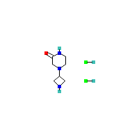 哌嗪-酮二盐酸盐(C7H15Cl2N3O),CAS 1403766-88-0,「Fluorochem」A72208257-250mg