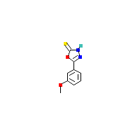 5-（3-甲氧基苯基）-1,3,4-恶二唑-2-硫醇,CAS 108413-55-4,「安耐吉」M726011-5g