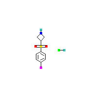 3-[（4-氟苯基）磺酰基]盐酸阿扎替丁,CAS 1820706-39-5,「Fluorochem」F72716823-500mg