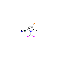 吡咯_腈(C7H5BrF2N2),CAS 1559064-11-7,「Fluorochem」B74789552-10g