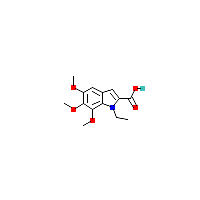 1-乙基-5,6,7-三甲氧基-1H-吲哚-2-羧酸,CAS 1240567-92-3,「安耐吉」E75357790-5g