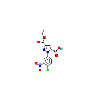 乙氧羰基-羧酸(C13H12ClN3O6),CAS 1264040-52-9,「Fluorochem」C75358030-2g