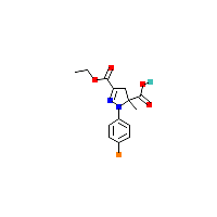 吡唑_羧酸(C14H15BrN2O4),CAS 1264042-91-2,「Fluorochem」B75358032-1g
