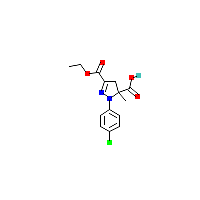 吡唑_羧酸(C14H15ClN2O4),CAS 1264048-83-0,「Fluorochem」C75358037-10g