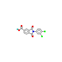 二氯苯基-羧酸(C15H7Cl2NO4),CAS 285552-82-1,「Fluorochem」D766599-1g