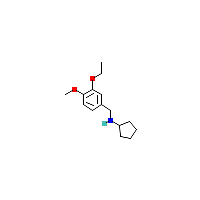 N-（3-乙氧基-4-甲氧基苄基）环戊胺,CAS 499997-32-9,「Fluorochem」N775199-1g