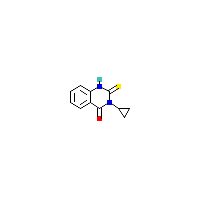 3-环丙基-2-巯基喹唑-4（3H）-酮,CAS 146381-56-8,「源叶」C804988-250mg