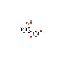 二甲氧基苯基-羧酸(C19H17NO4),CAS 438212-28-3,「Fluorochem」D841838-1g