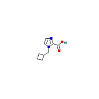 1-（环丁基甲基）-1H-咪唑-2-羧酸,CAS 1439896-41-9,「Fluorochem」C84657354-1g