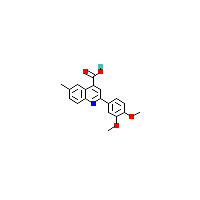 二甲氧基苯基-羧酸(C19H17NO4),CAS 460715-30-4,「Fluorochem」D860398-1g