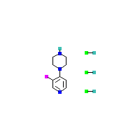 1-（3-氟吡啶-4-Yl）哌嗪三盐酸盐,CAS 1707358-41-5,「Fluorochem」F86276685-1g