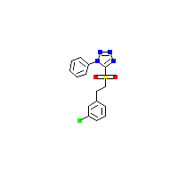5-（（3-氯苯乙基）磺酰基）-1-苯基-1H-四唑,CAS 1174193-87-3,「源叶」C86280383-1g