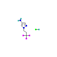 三氟丙基-胺盐酸盐(C6H9ClF3N3),CAS 1431966-14-1,「Fluorochem」T90482908-1g