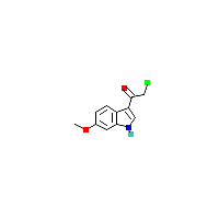 2-氯-1-（6-甲氧基-1H-吲哚-3-Yl）-乙酮,CAS 38693-09-3,「源叶」C907128-250mg