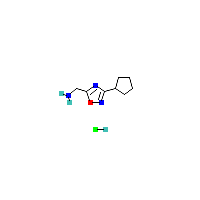 （3-环戊基-1,2,4-恶二唑-5-Yl）盐酸甲胺,CAS 1807979-70-9,「源叶」C91623964-1g