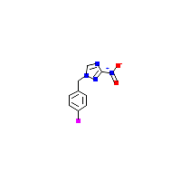 硝基_三唑(C9H7FN4O2),CAS 675130-87-7,「Fluorochem」F973665-1g