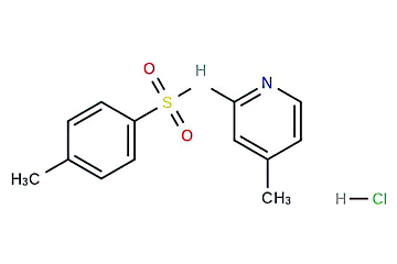 4-甲基-N-(4-甲基-2-吡啶基)苯磺酰胺盐酸盐化学式