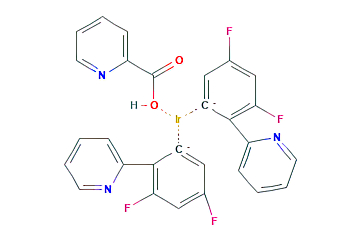 双(4,6-二氟苯基吡啶-N,C2)吡啶甲酰合铱,376367-93-0