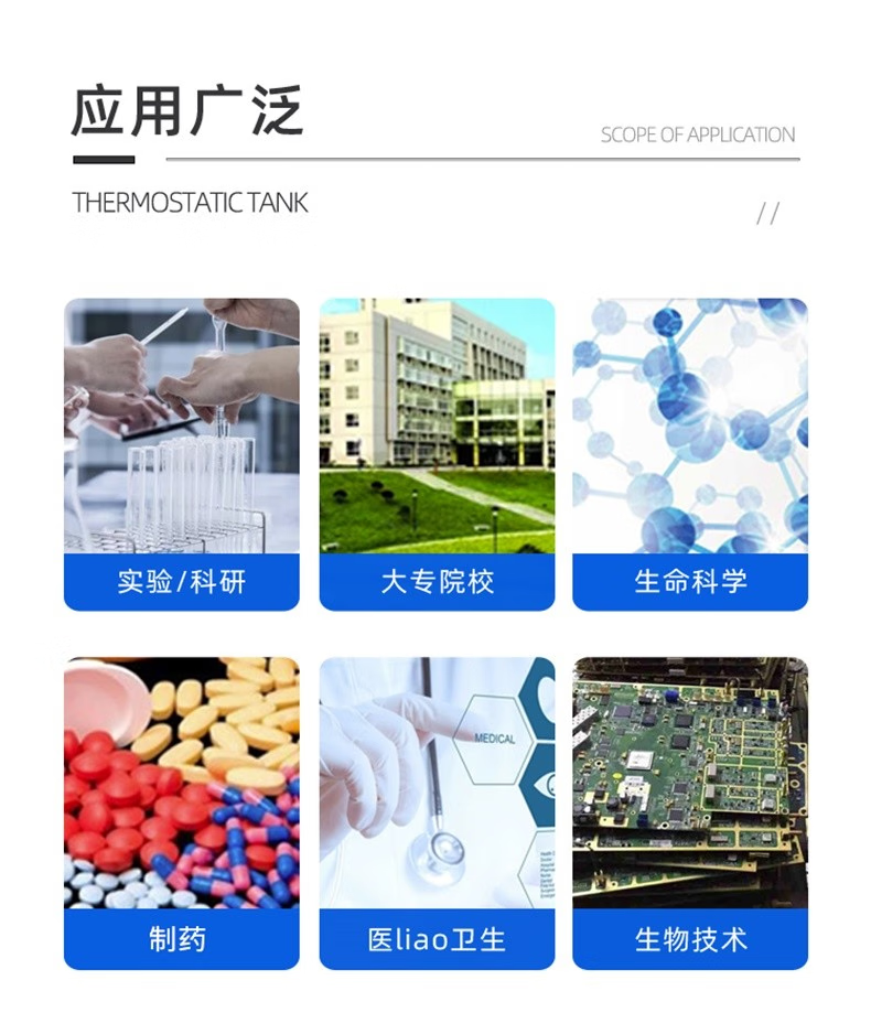 三孔电热恒温水槽应用场景